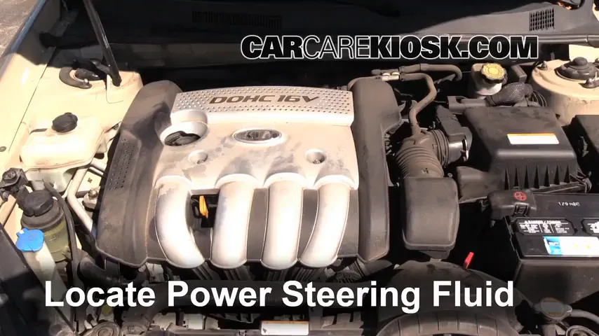 2007 Kia Optima EX 2.4L 4 Cyl. Power Steering Fluid